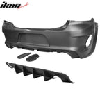 2020-2023 Dodge Charger Rear Bumper Cover + IKON Rear Diffuser Black P