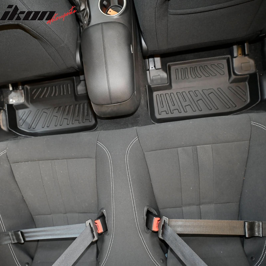 2015-2023 Ford Mustang 3D Floor Mats All Weather Trunk Carpets TPE