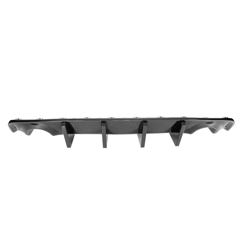 2015-2023 Dodge Charger Widebody Gloss Whole Bumper Diffuser PP W/ LED