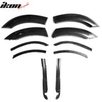 2015-2023 Dodge Charger Widebody Gloss Whole Bumper Diffuser PP W/ LED