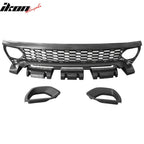 2015-2023 Dodge Charger Widebody SRT Black LED Front Bumper Kits PP