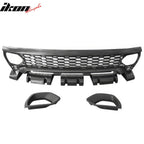 2015-2023 Dodge Charger Widebody SRT Black Front Bumper W/LED Light PP