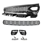 2015-2023 Dodge Charger Widebody SRT Unpainted Front Rear LED Bumpers