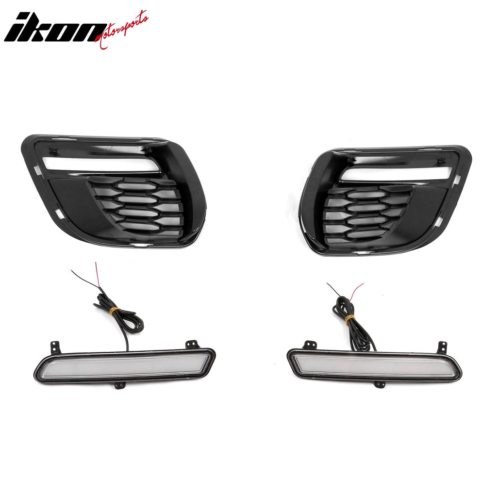 2015-2023 Dodge Charger Widebody SRT Unpainted Front Rear LED Bumpers