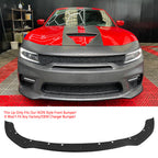 2015-2023 Dodge Charger  Front Bumper Cover Grill LED Widebody Black P