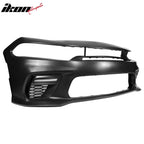 2015-2023 Dodge Charger Widebody LED Front Bumper Cover Yellow Lip PP