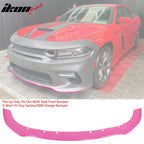 2015-2023 Dodge Charger Widebody SRT LED Front Bumper Cover Pink PP