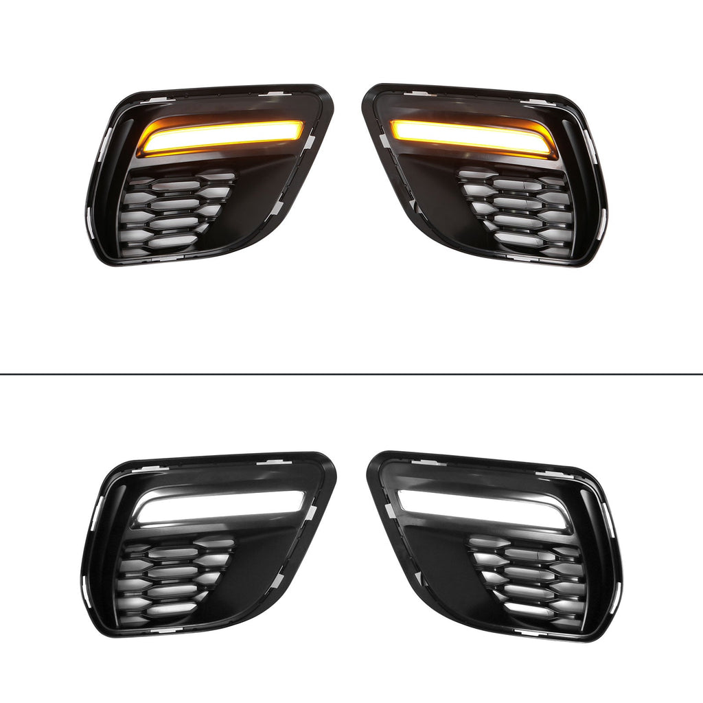 2015-2023 Dodge Charger Widebody SRT LED Front Bumper Pink Lip PP