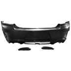 2015-2023 Dodge Charger Widebody SRT Rear Front Bumper Pink Lip PP LED
