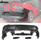 2015-2023 Dodge Charger Widebody SRT Rear Front Bumper Pink Lip PP LED