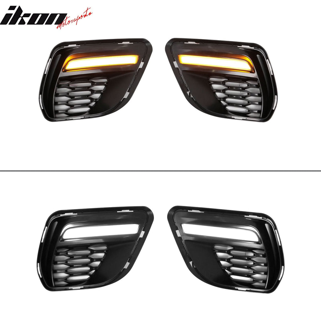 2015-2023 Dodge Charger Widebody SRT Rear Front Bumper Pink Lip PP LED