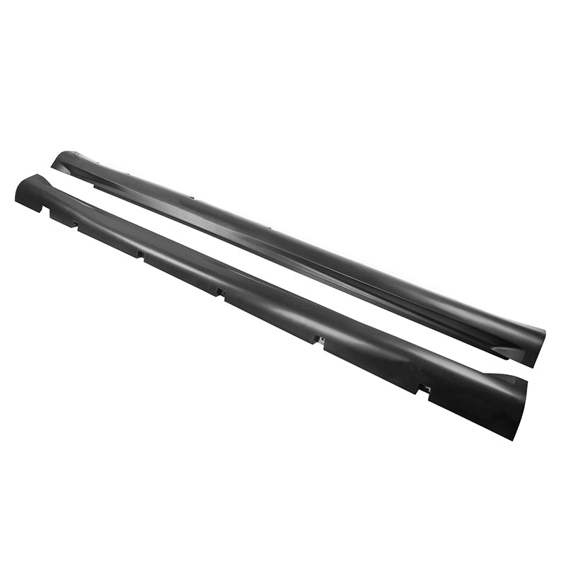 2015-2023 Charger IKON Matte Black Front Rear Bumper Covers LED PP
