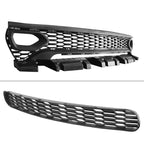 2015-2023 Charger IKON Gloss Black Front Rear Bumper Covers LED PP
