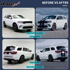 21-24 Dodge Durango Front Rear Bumper Cover Hellcat Style V2 Diffuser