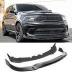 2021-2024 Dodge Durango SRT Hellcat Front Bumper Lip Matte Black 5PC