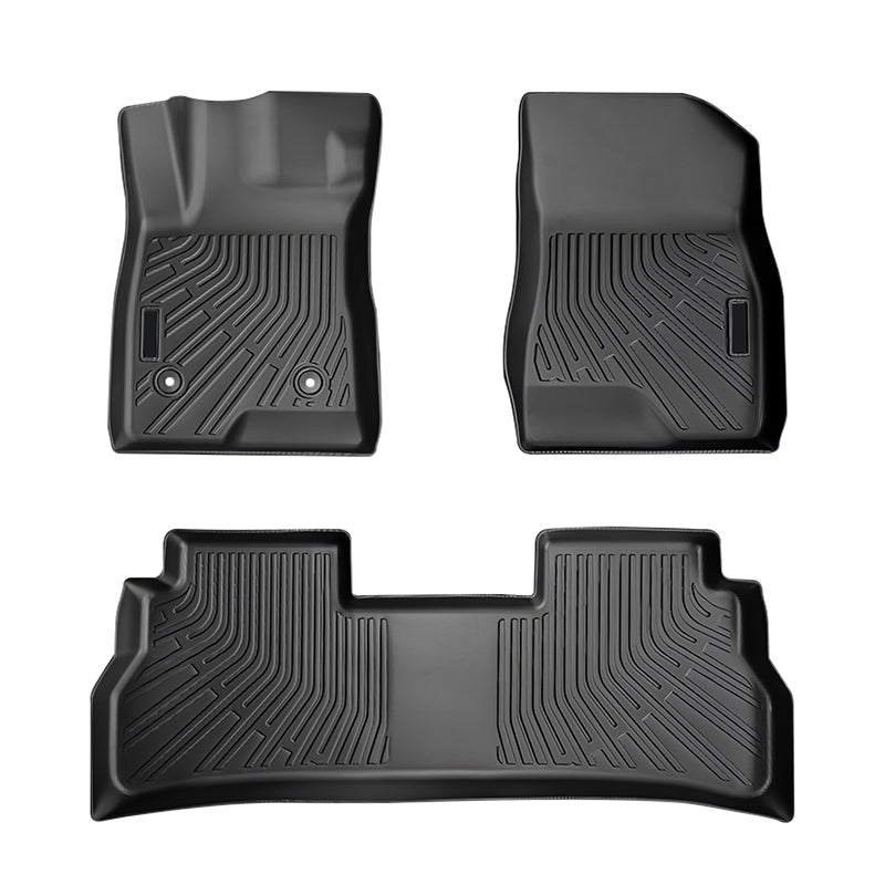 2024-2025 Chevrolet Trax 3D TPE Floor Mat& Trunk Mat& Backrest Mats