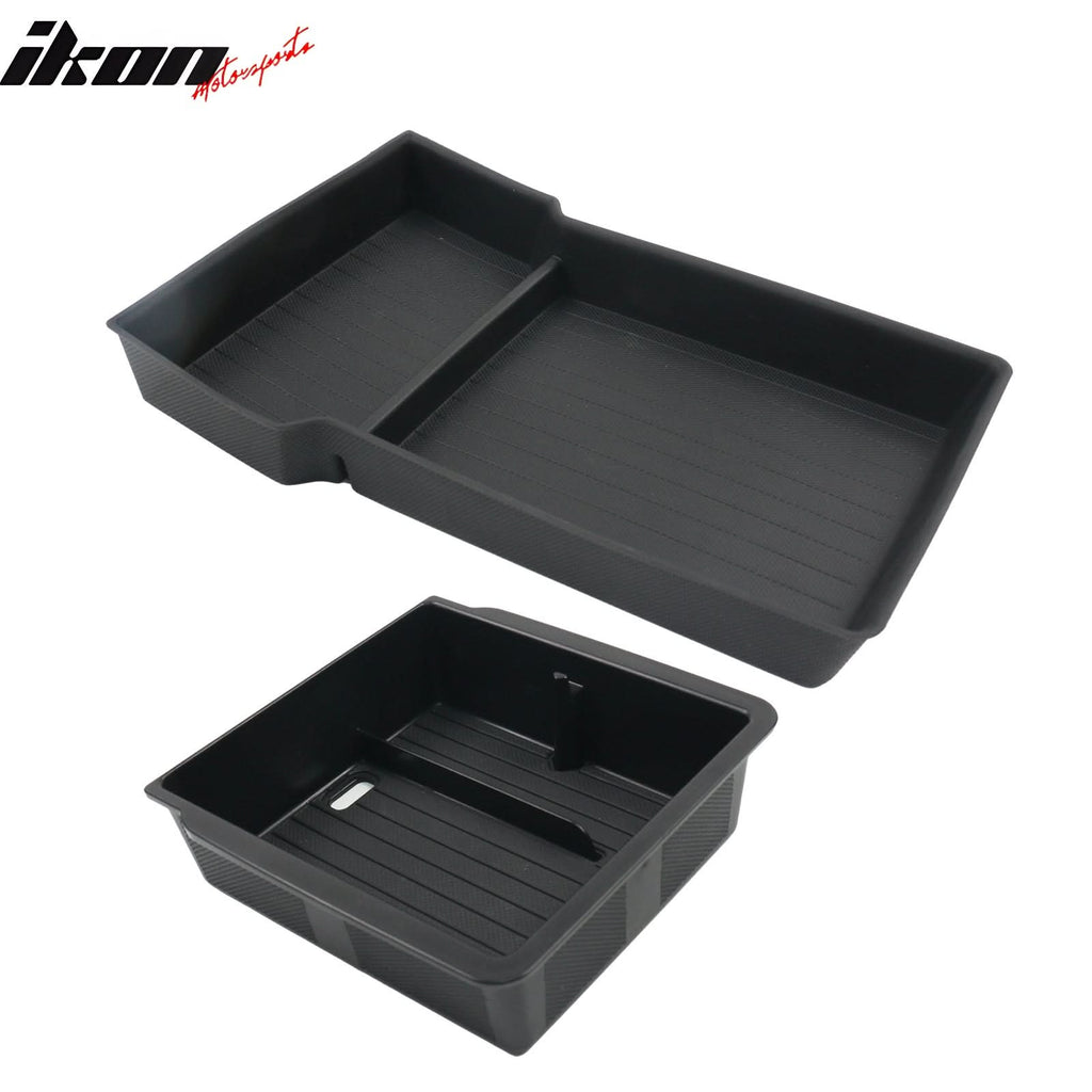 2024-2025 Tesla Model 3 Lower + Upper Center Console Storage Box TPE