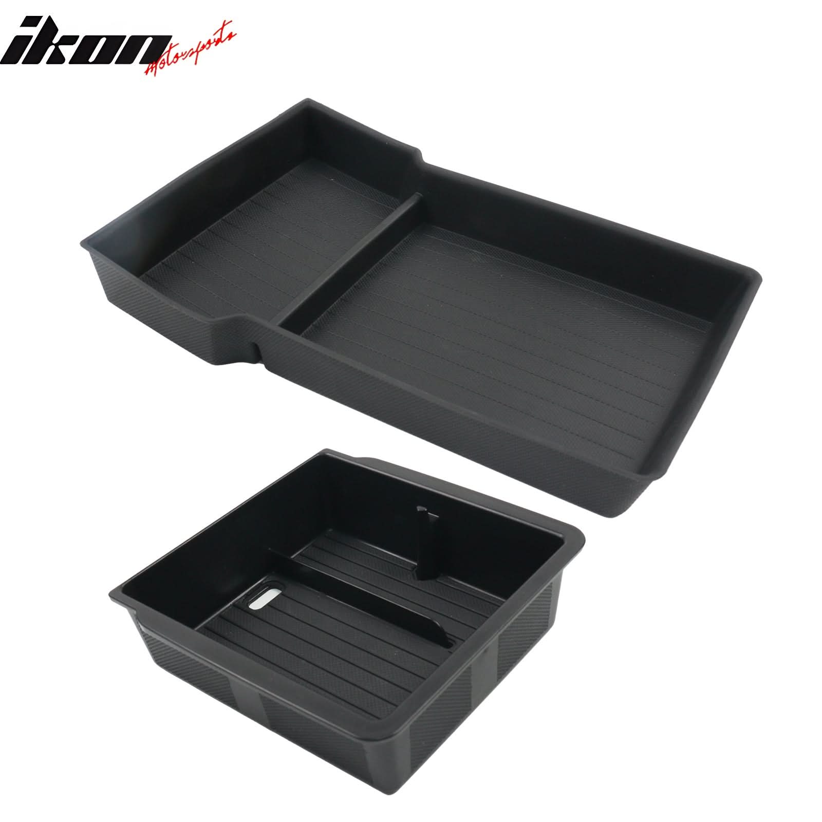 2024-2025 Tesla Model 3 Lower + Upper Center Console Storage Box TPE