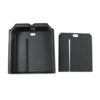 2024-2025 Tesla Model 3 Lower+Upper Center Armrest+Console Storage Box