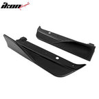 2022-2025 Subaru WRX D Matte Black Front Rear Bumper Lip Corner Aprons