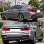 2017-2020 BMW G30 5 Series M-Tech Front Rear Bumper Covers Side Skirts