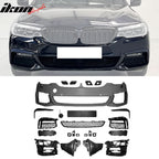 2017-2020 BMW G30 5 Series M-Tech Front Rear Bumper Covers Side Skirts