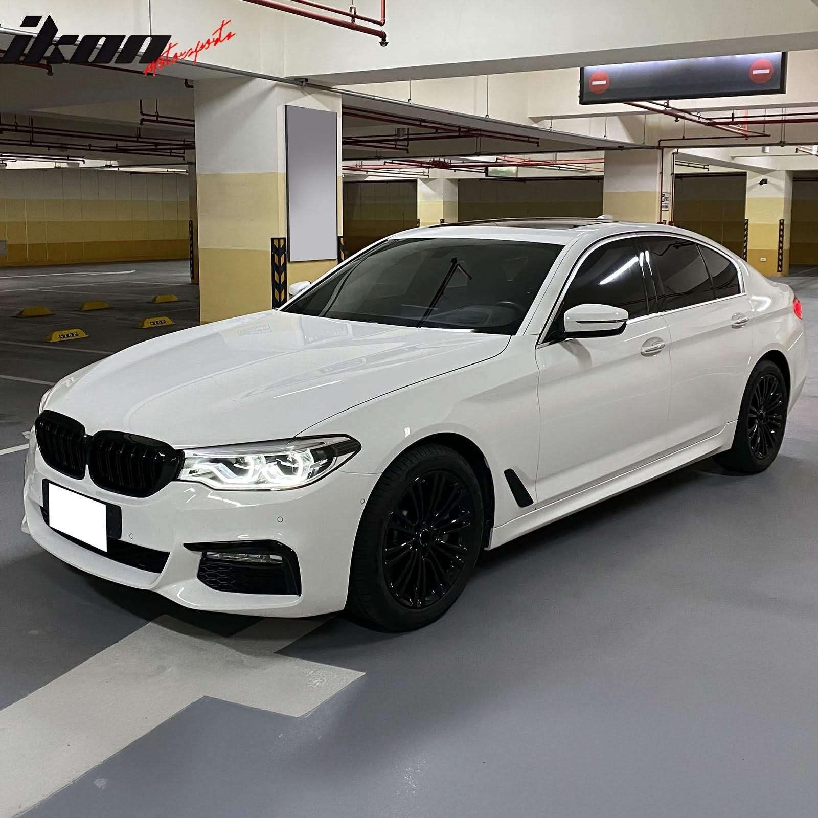 2017-2020 BMW G30 5 Series M-Tech Front Rear Bumper Covers Side Skirts