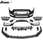 2015-2017 Ford Mustang Dark Horse Bumper Cover Switchback Headlight
