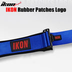 Universal 3" Wide 4 Point Buckle Racing Seat Belt Harness Nylon Blue
