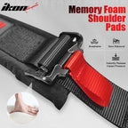 Universal 4 Point Racing Seat Belt Harness 2" Strap Buckle Black