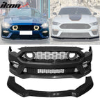 2018-2023 Ford Mustang 21+ Mach 1 Front Bumper Cover LED Grille W/ Lip