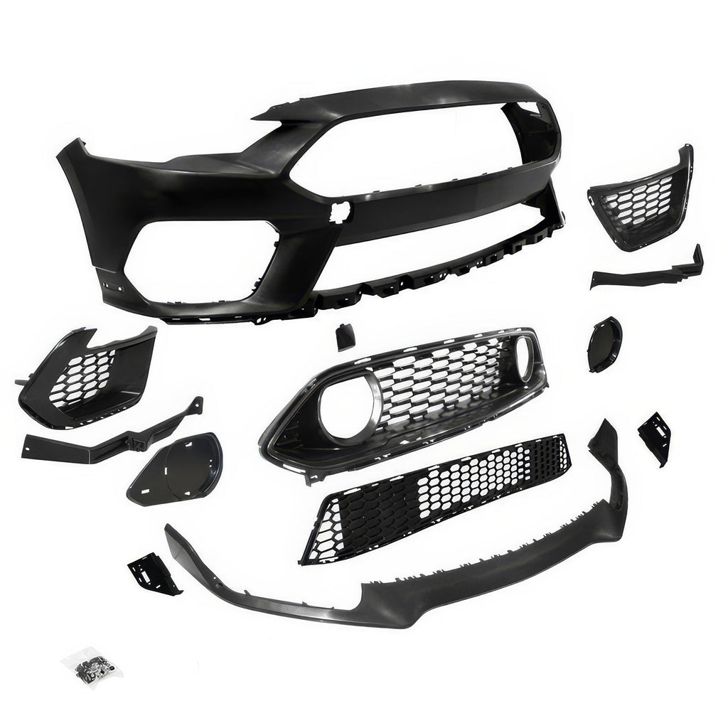 2018-2023 Ford Mustang Mach 1 Front Bumper Cover 24+ Headlights W/ Lip