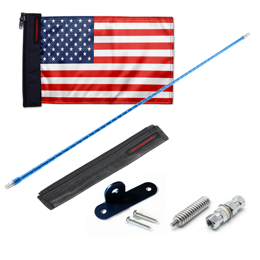 CB Antenna Flag Mount Kit for Jeep JL