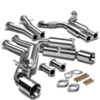 2003-2009 Nissan 350Z / G35 Dual Rolled Tip Catback Exhaust Stainless Steel