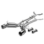 2003-2009 Nissan 350Z / G35 Dual Rolled Tip Catback Exhaust Stainless Steel