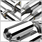 2003-2009 Nissan 350Z / G35 Dual Rolled Tip Catback Exhaust Stainless Steel