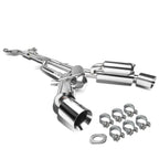 09-18 Nissan 370Z Catback Exhaust System Dual Rolled Tip Stainless Steel