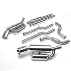 09-18 Nissan 370Z Catback Exhaust System Dual Rolled Tip Stainless Steel