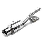 94-01 Acura Integra Catback Exhaust Single Rolled Tip Stainless Steel