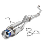 2002-2006 Acura RSX Catback Exhaust System Single Burnt Tip Stainless Steel
