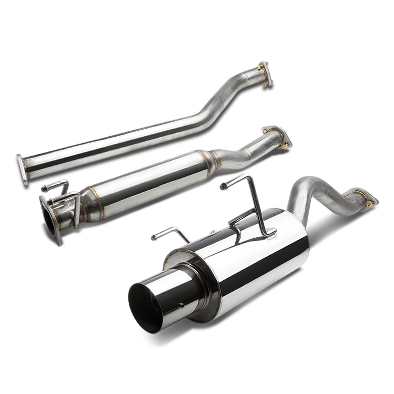 2002-2006 Acura RSX Type-S Single Tip Catback Exhaust - Stainless Steel