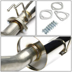 02-06 Acura RSX Type-S Single Rolled Tip Catback Exhaust - Stainless Steel