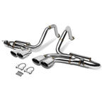 1997-2004 Chevrolet Corvette C5 Catback Exhaust Stainless Steel
