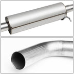 2004-2012 Chevrolet Colorado Single Catback Exhaust System - Stainless Steel