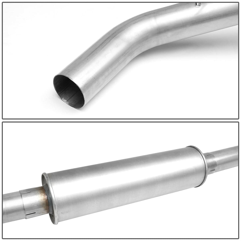 2015-2016 Chevrolet Colorado Single Tip Catback Exhaust Stainless Steel