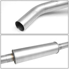 2015-2016 Chevrolet Colorado Single Tip Catback Exhaust Stainless Steel