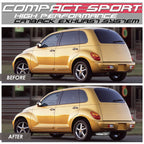 01-06 Chrysler PT Cruiser Catback Exhaust Single Tip Stainless Steel