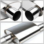 99-06 Chevrolet Silverado GMC Sierra 1500 Catback Exhaust Stainless Steel