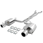 09-11 Cadillac CTS-V Catback Exhaust System Stainless Steel Dual Tip