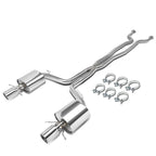 09-11 Cadillac CTS-V Catback Exhaust System Stainless Steel Dual Tip